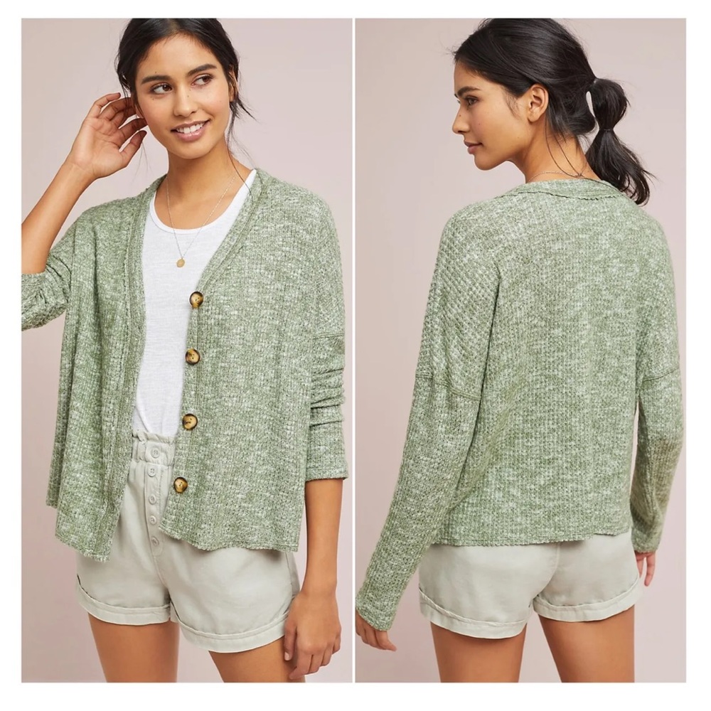 Anthropologie | Eri + Ali Waffle Cardigan
